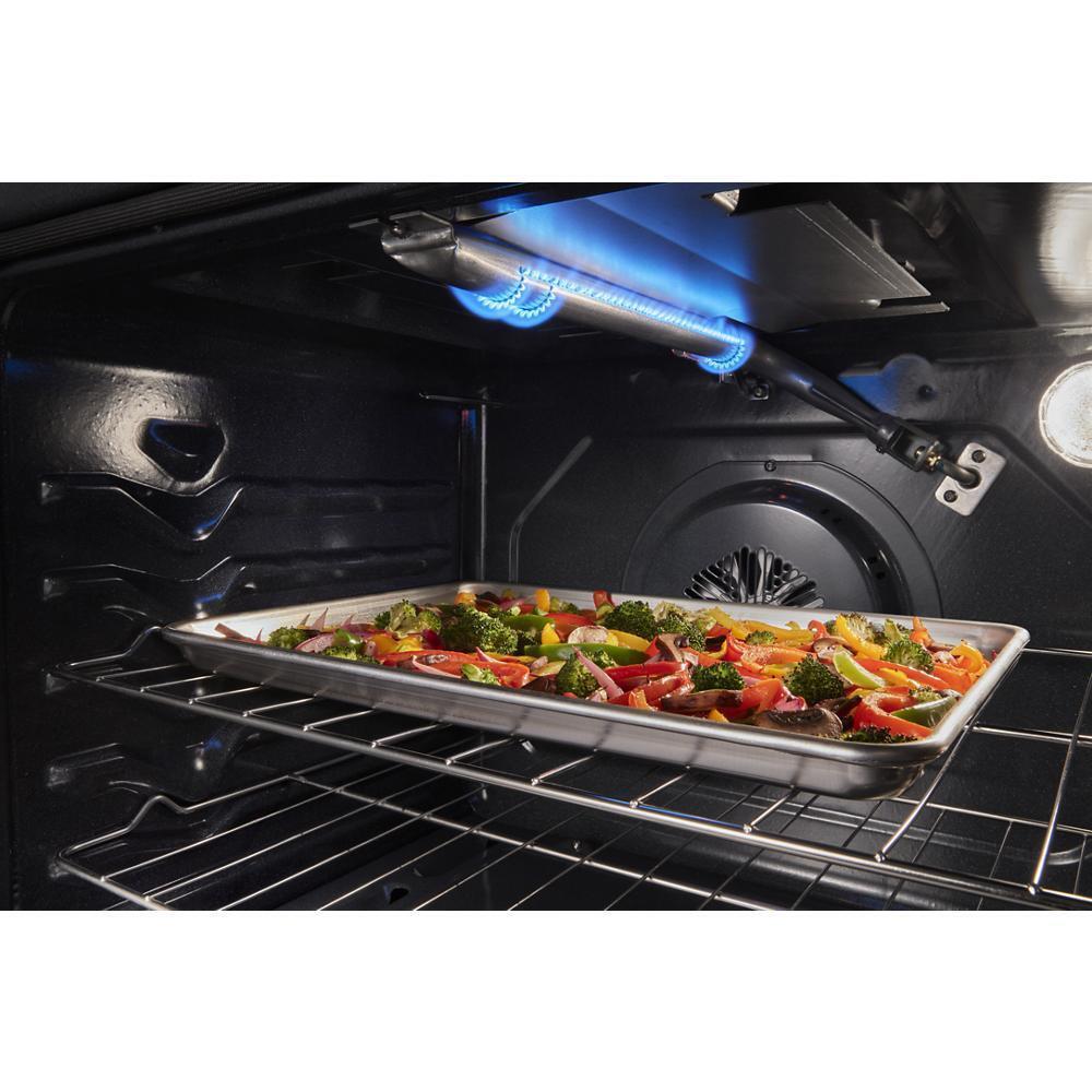 WHIRLPOOL WFG550S0LB 5.0 Cu. Ft. Whirlpool Gas 5-in-1 Air Fry Oven