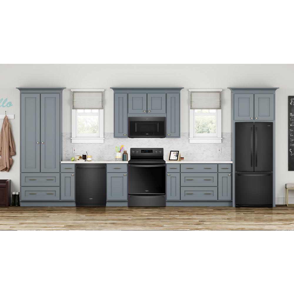 WHIRLPOOL WRF560SMHB Whirlpool 30-inch Wide French Door Refrigerator - 20 Cu. Ft.