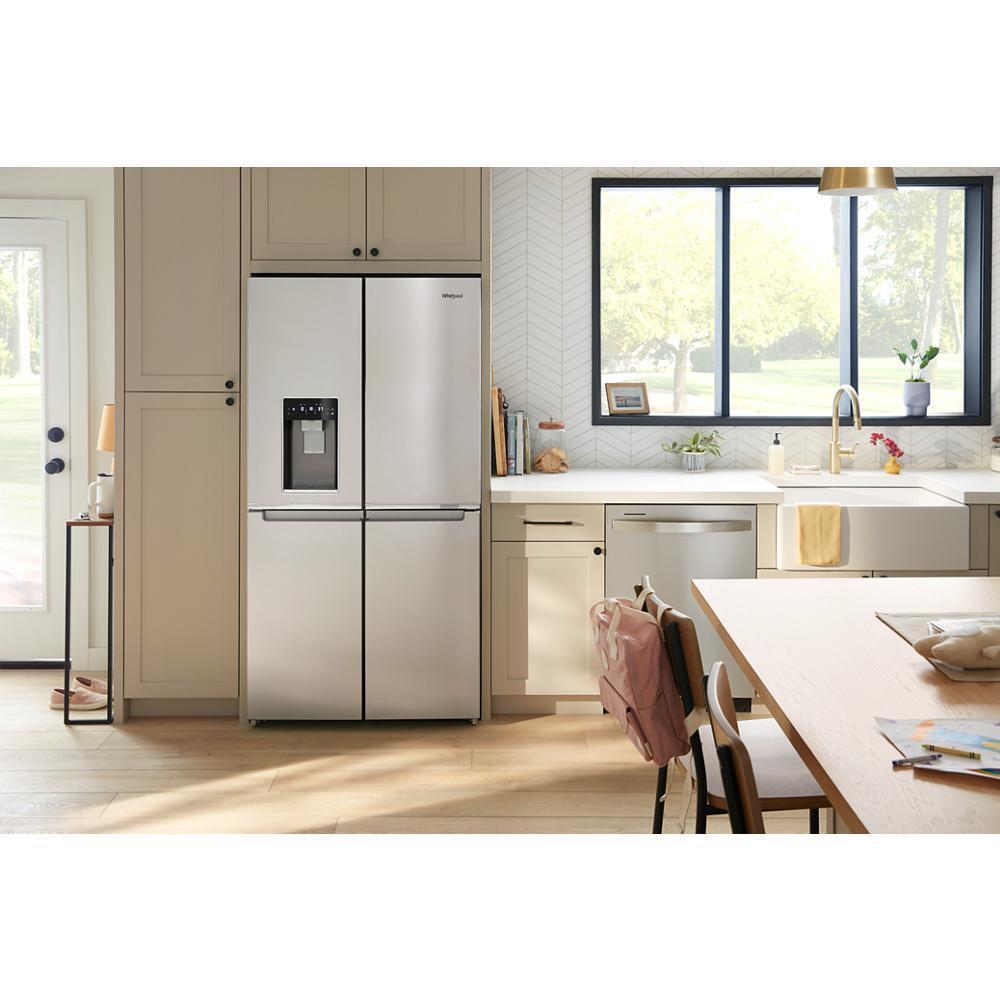 WHIRLPOOL WRQC7836RZ 36-inch Counter Depth 4 Door Refrigerator With Ice Maker In Door