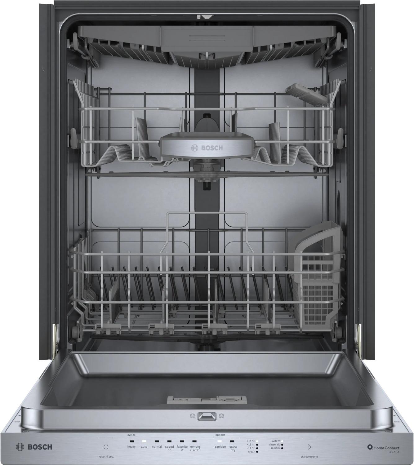 BOSCH SHP95CM5N Bosch 500 Series Dishwasher 24"" Stainless Steel Shp95cm5n
