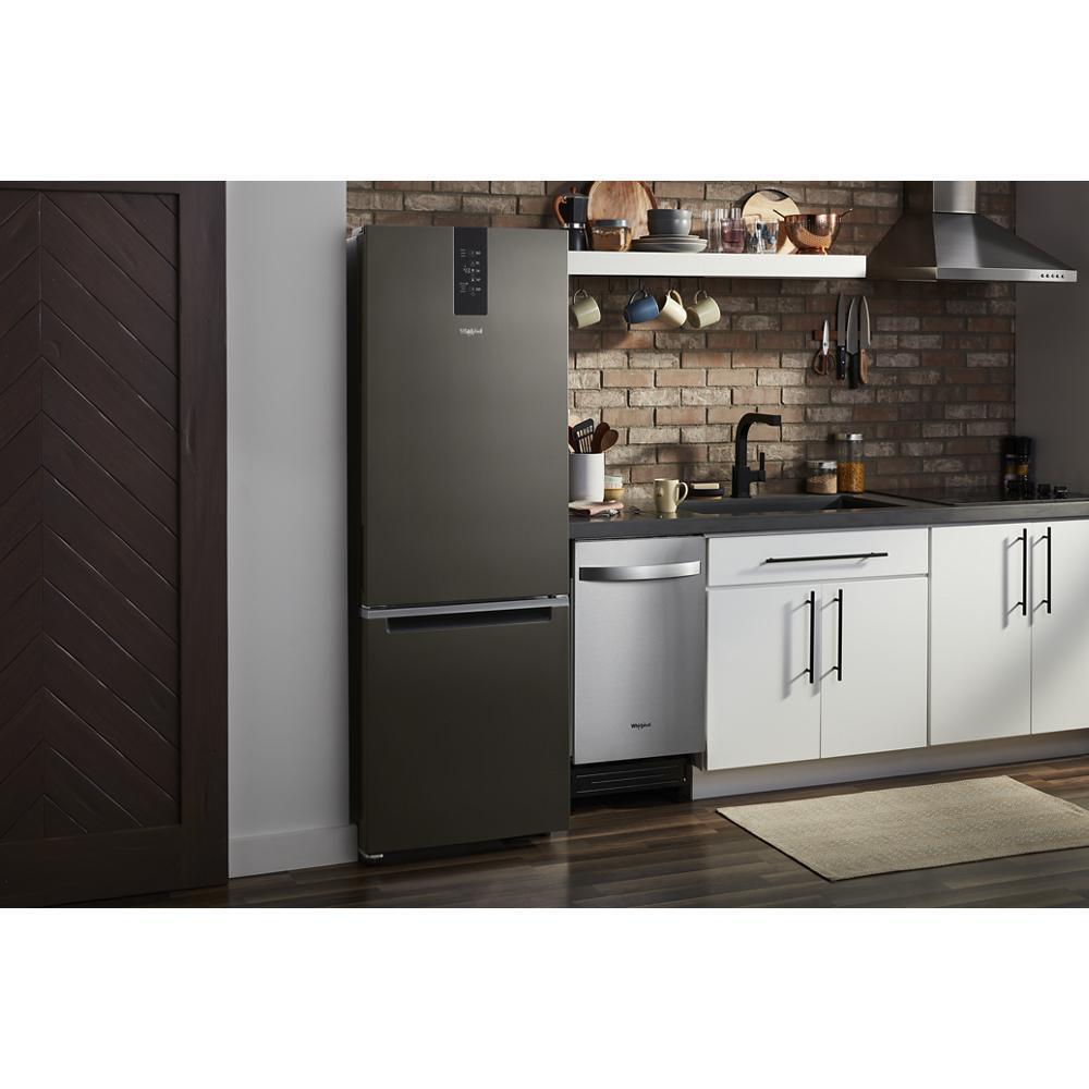 WHIRLPOOL WRB543CMJZ Whirlpool 24-inch Wide Bottom-freezer Refrigerator - 12.7 Cu. Ft.