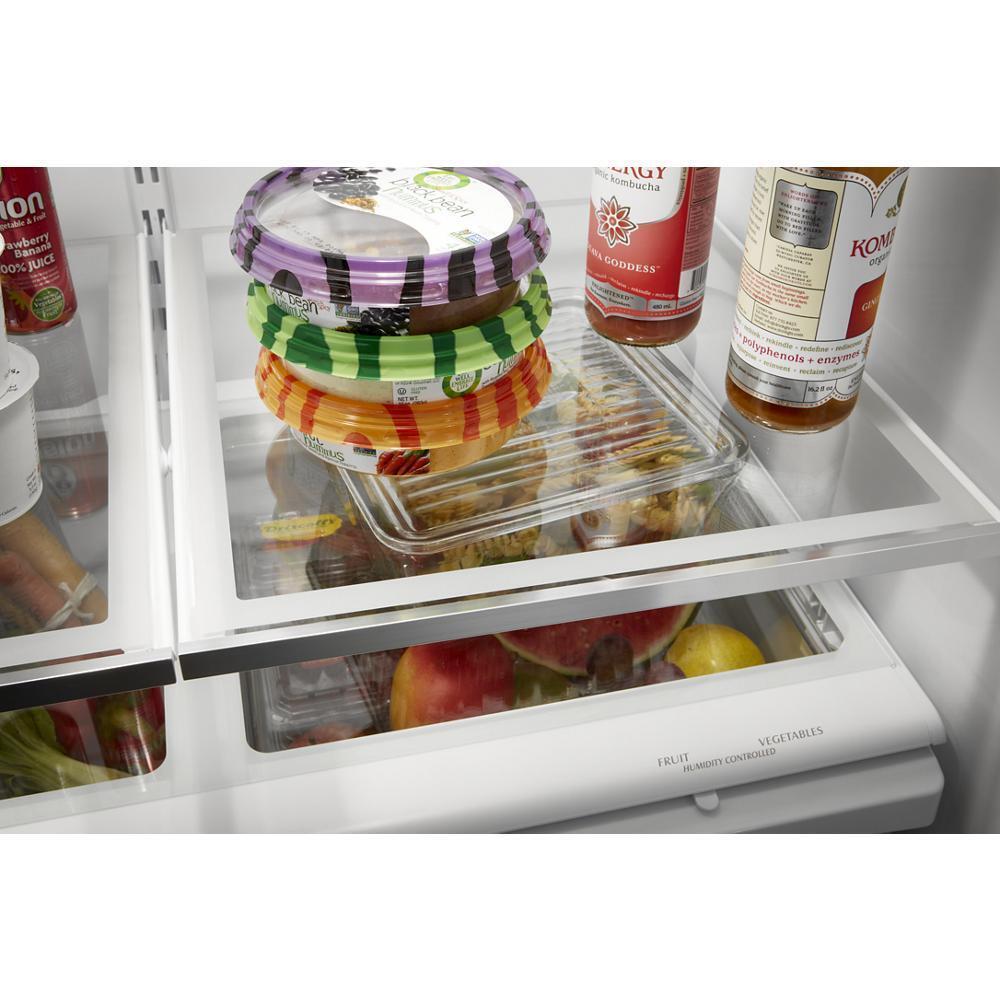 WHIRLPOOL WRFF5333PW Whirlpool 33-inch Wide French Door Refrigerator - 22 Cu. Ft.