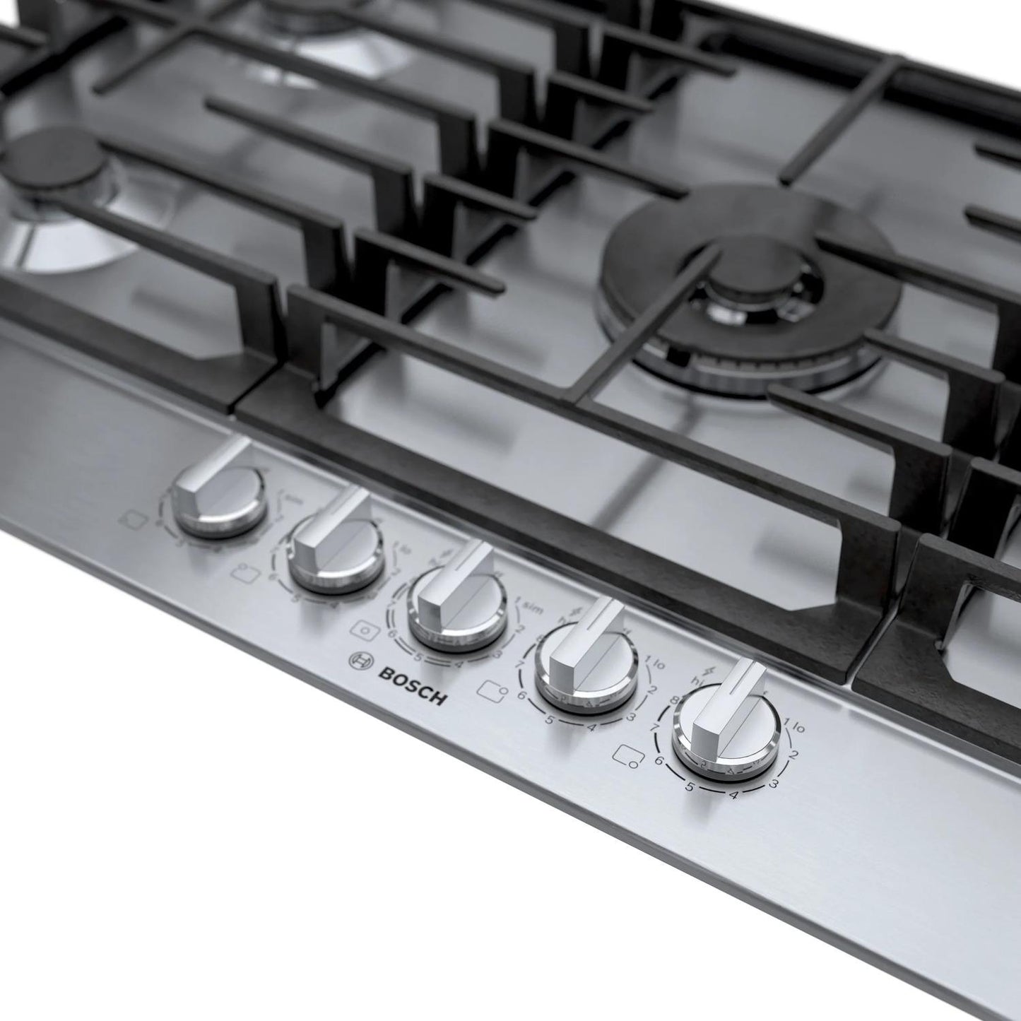 BOSCH NGM8659UC Bosch 800 Series Gas Cooktop 36"" Stainless Steel Ngm8659uc