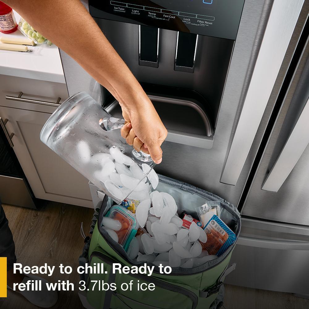 WHIRLPOOL WRFF3436RW Whirlpool 36-inch Wide French Door Bottom Mount Refrigerator
