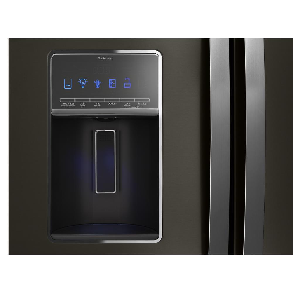 WHIRLPOOL WRF757SDHV Whirlpool 36-inch Wide French Door Refrigerator - 27 Cu. Ft. - B...