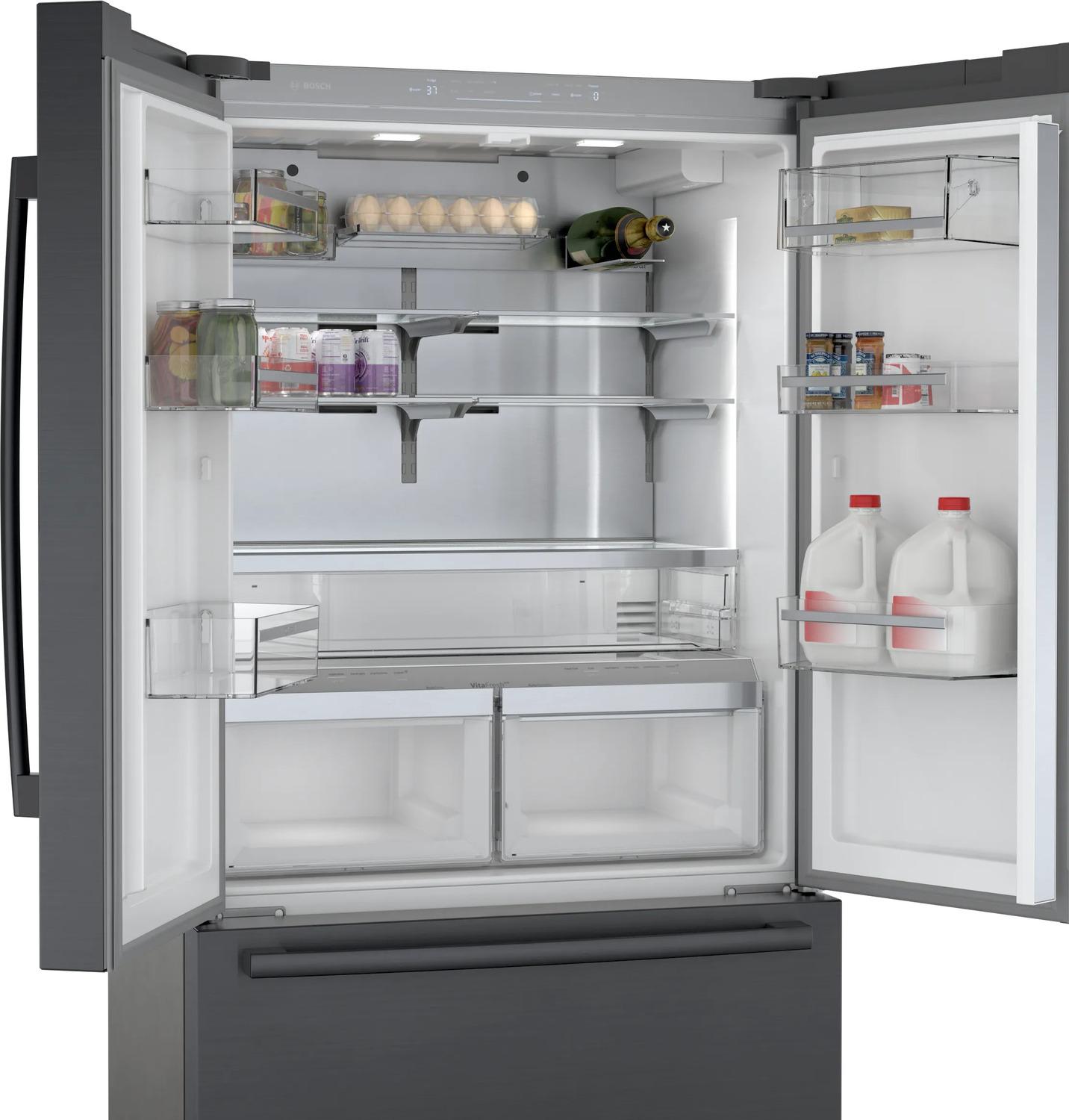 BOSCH B36CT80SNB Bosch French Door Bottom Mount Black Stainless Steel