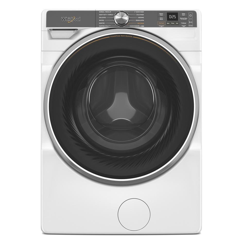 WHIRLPOOL WFW6720RW 5.0 Cu. Ft. Smart Front Load Energy Star Washer With the FRESHFL...