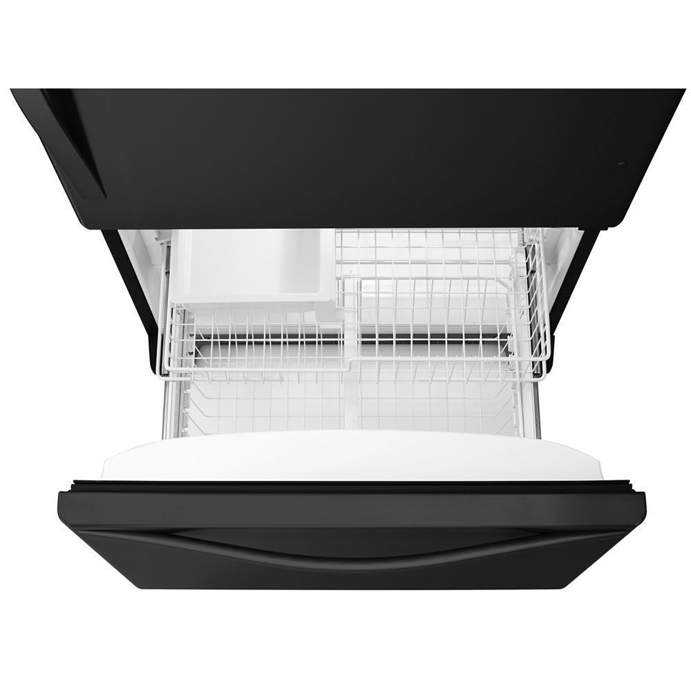 WHIRLPOOL WRB329DMBB Whirlpool 19 Cu. Ft. Bottom-freezer Refrigerator With Freezer Drawer