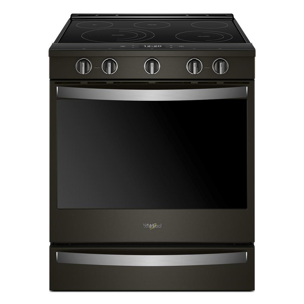 WHIRLPOOL WEE750H0HV Whirlpool 30-inch,6.4 Cu Ft, Electric Slide-in Range With 5 ELEMENT...