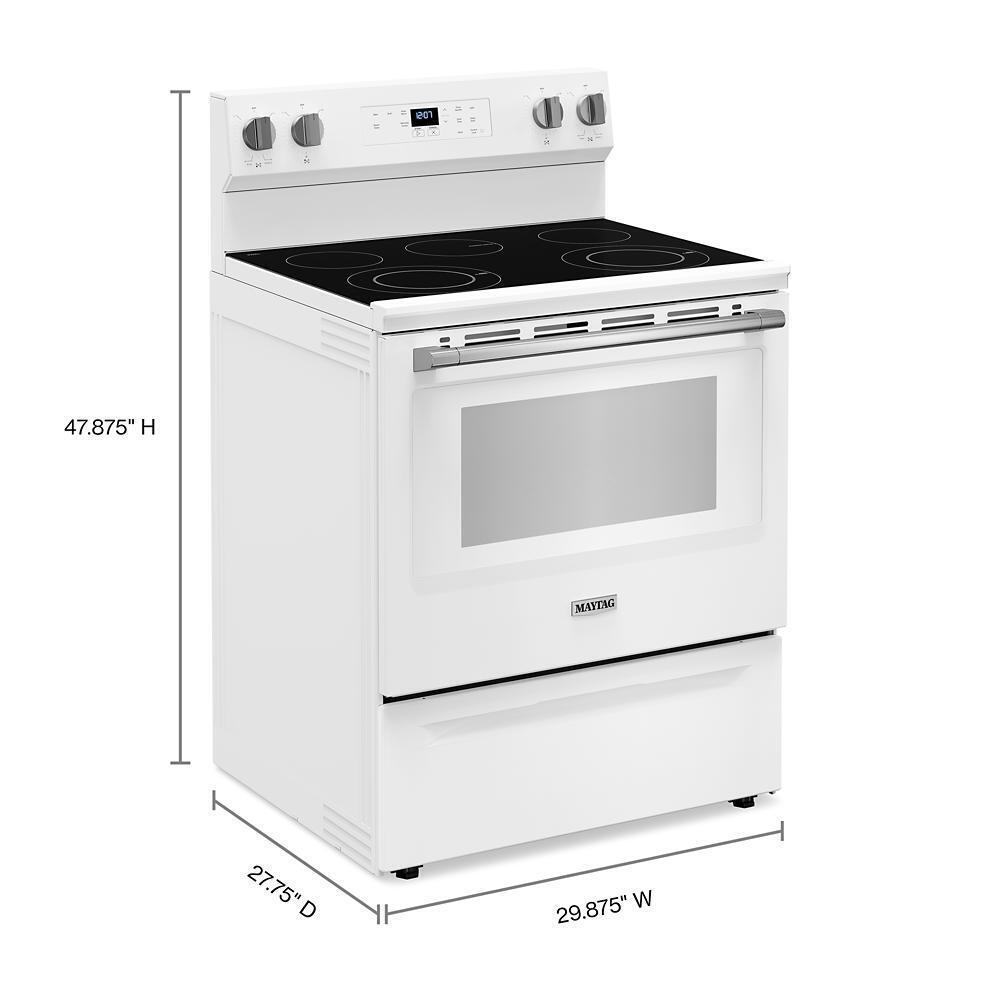 MAYTAG MFGS6030RW 30-inch Wide Gas Range With No Preheat Air Fry and Air Baking - 5.0...
