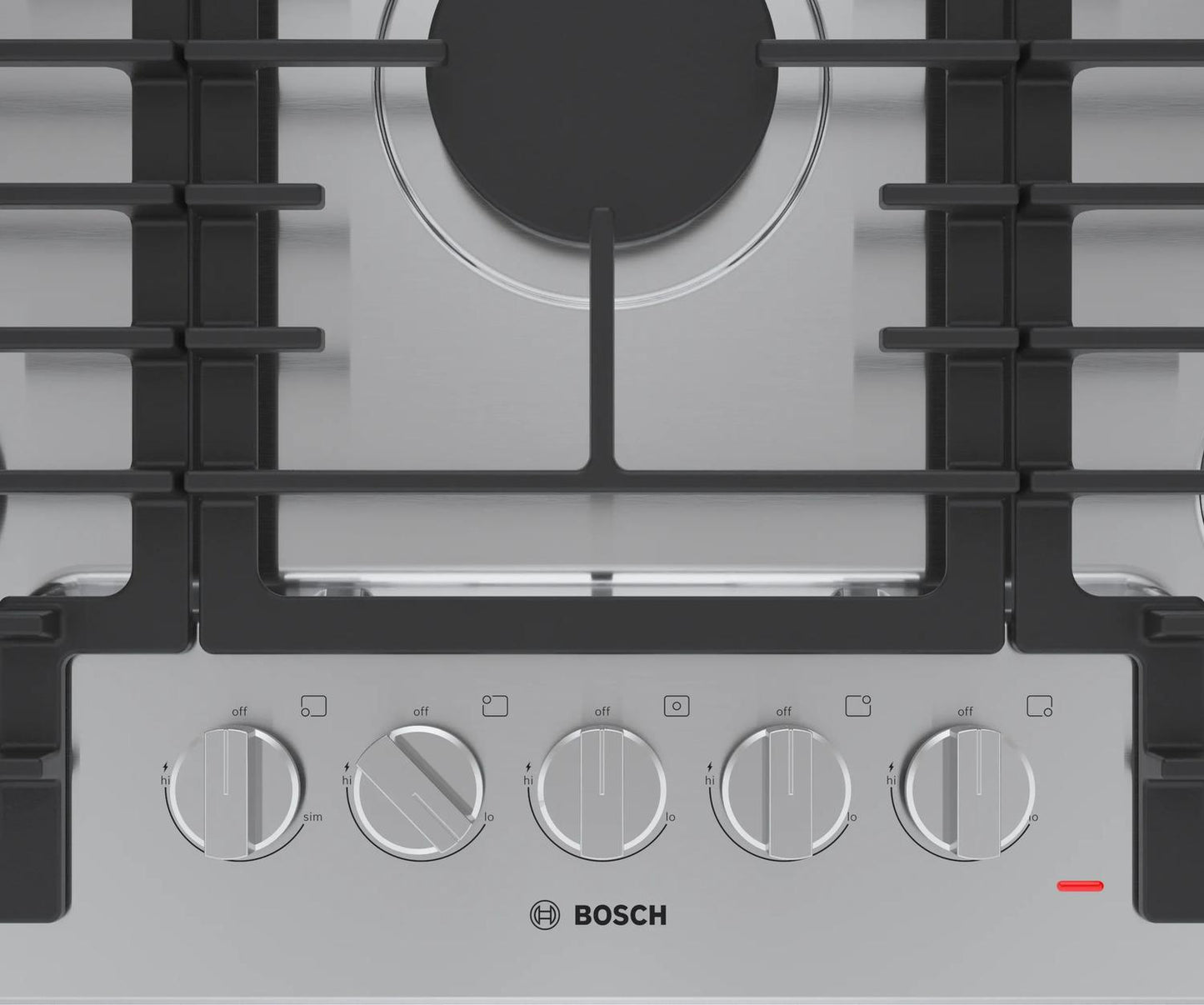 BOSCH NGM5059UC Bosch 500 Series Gas Cooktop 30"" Stainless Steel Ngm5059uc