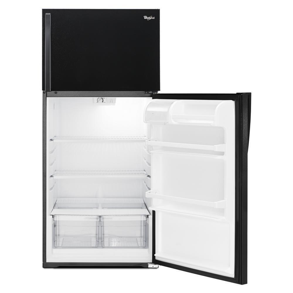 WHIRLPOOL WRT104TFDB Whirlpool 28"" Wide Top-freezer Refrigerator With Optional Icemaker