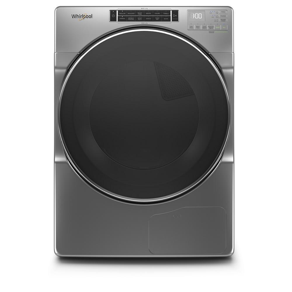 WHIRLPOOL WHD862CHC Whirlpool 7.4 CU.FT Closet Depth Front Load Heat Pump Dryer WITH...