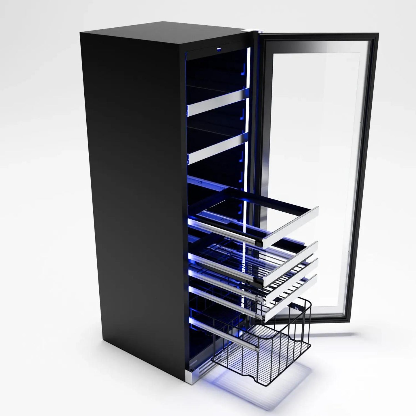 XO APPLIANCE XOU2470BCGS XO Appliance Tall Beverage Center Ss Glass