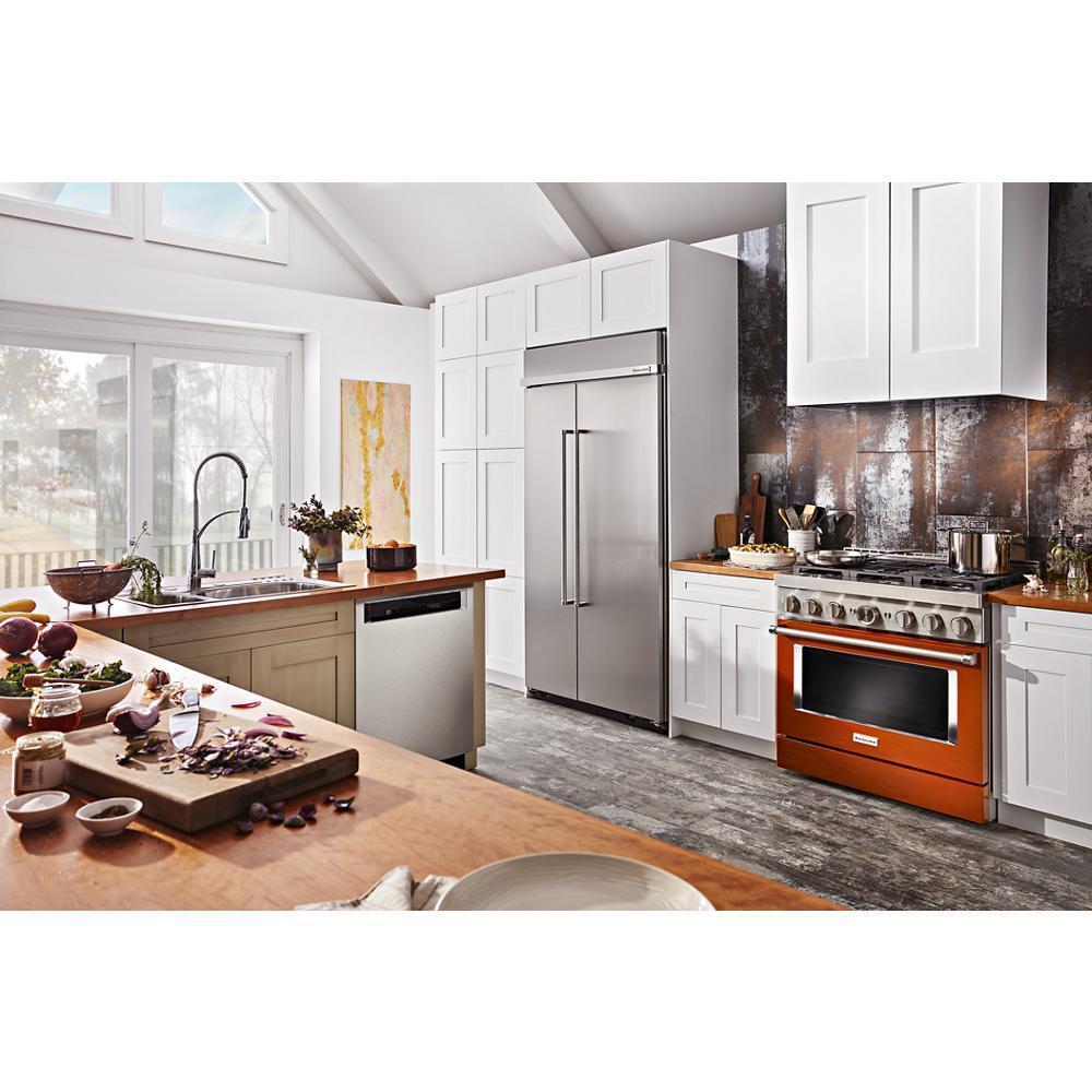 KITCHENAID KFGC506JSC Kitchenaid 36'' Smart Commercial-style Gas Range With 6 Burners ...