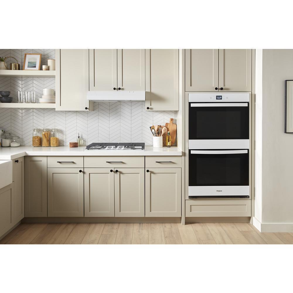 WHIRLPOOL WOED5027LW 
8.6 Total Cu. Ft. Double Wall Oven With Air Fry When Connected
