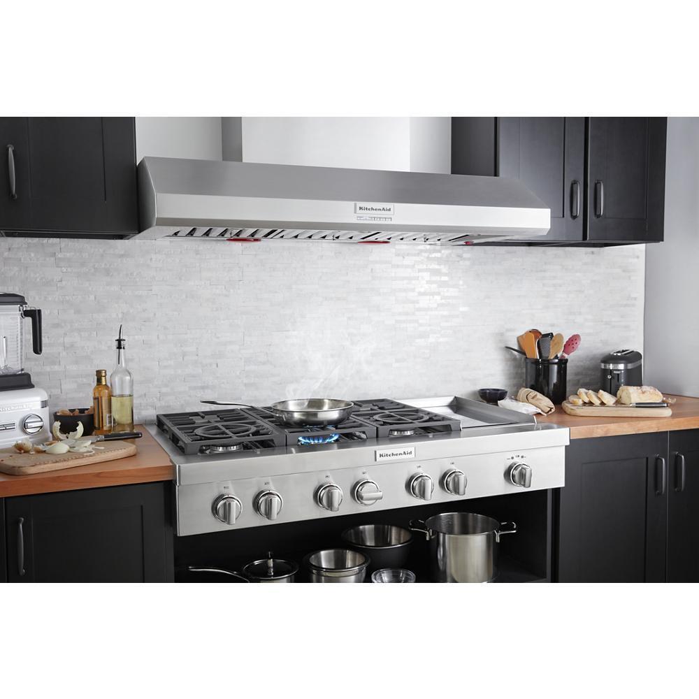 KITCHENAID KCGC558JSS Kitchenaid 48'' 6-burner Commercial-style Gas Rangetop With GRID...