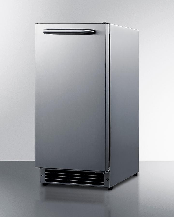 SUMMIT BIM271OS Summit 25 Lb. Drain-free Outdoor Icemaker