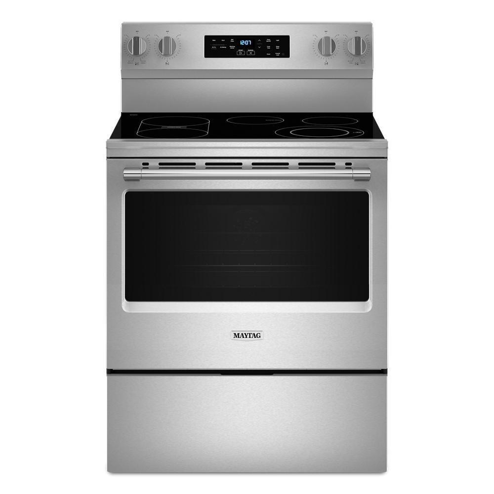 MAYTAG MFES6030RZ 30-inch Wide Electric Range With No Preheat Air Fry and Air Baking ...
