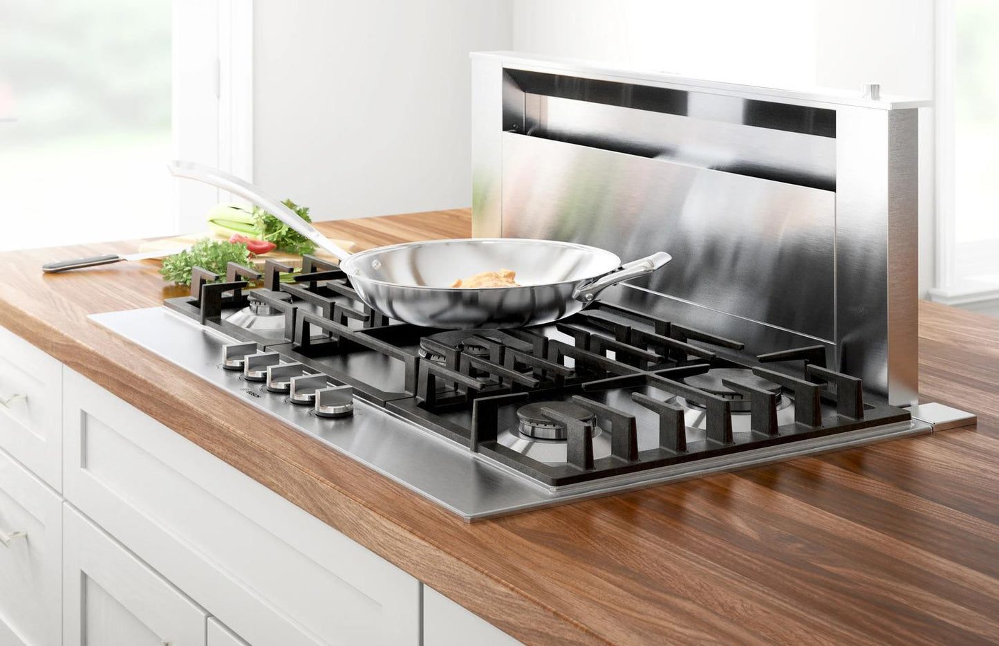 BOSCH NGM8659UC Bosch 800 Series Gas Cooktop 36"" Stainless Steel Ngm8659uc