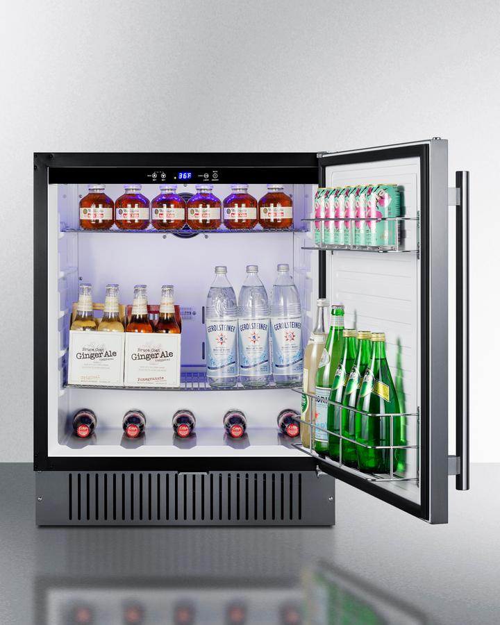 SUMMIT SPR2700SS Summit 27"" Wide Outdoor All-refrigerator