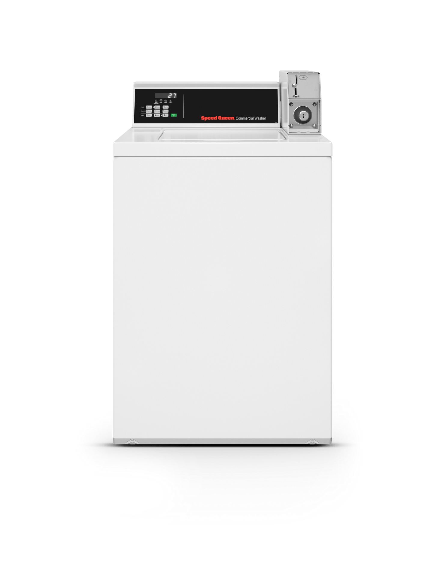 SPEED QUEEN TV6000WN Speed Queen Light Commercial Coin Drop Top Load Washer