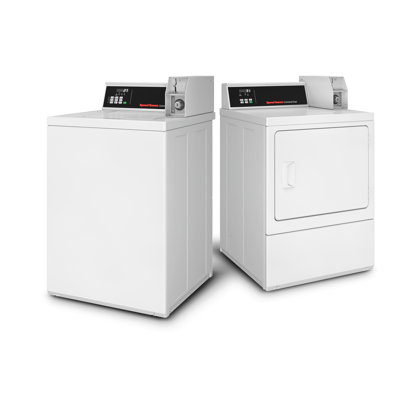 SPEED QUEEN DV6000WG Speed Queen Light Commercial Coin Drop Top Load Matching Dryer - Gas