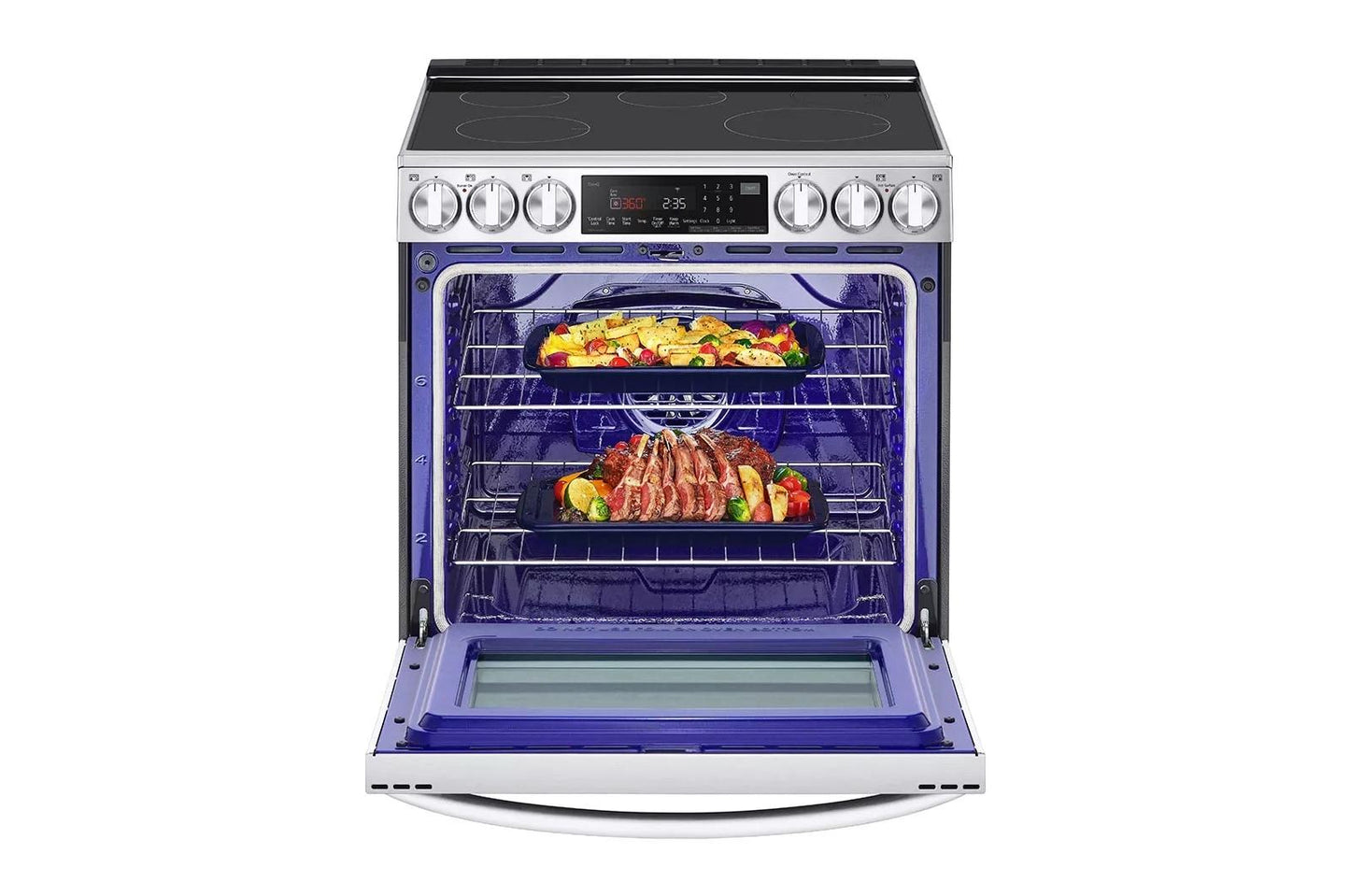 LG LSIL6336FE 6.3 Cu. Ft. Smart Induction Slide-in Range With Instaview, PROBA...