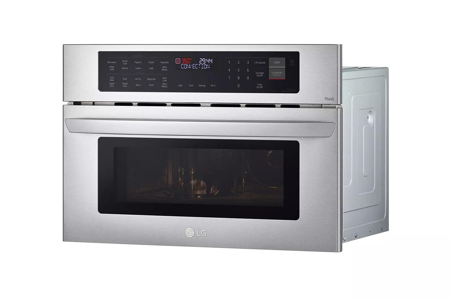 LG MZBZ1715S LG 1.7 Cu. Ft. Smart Wi-fi Enabled Built-in Speed Oven & Microwave