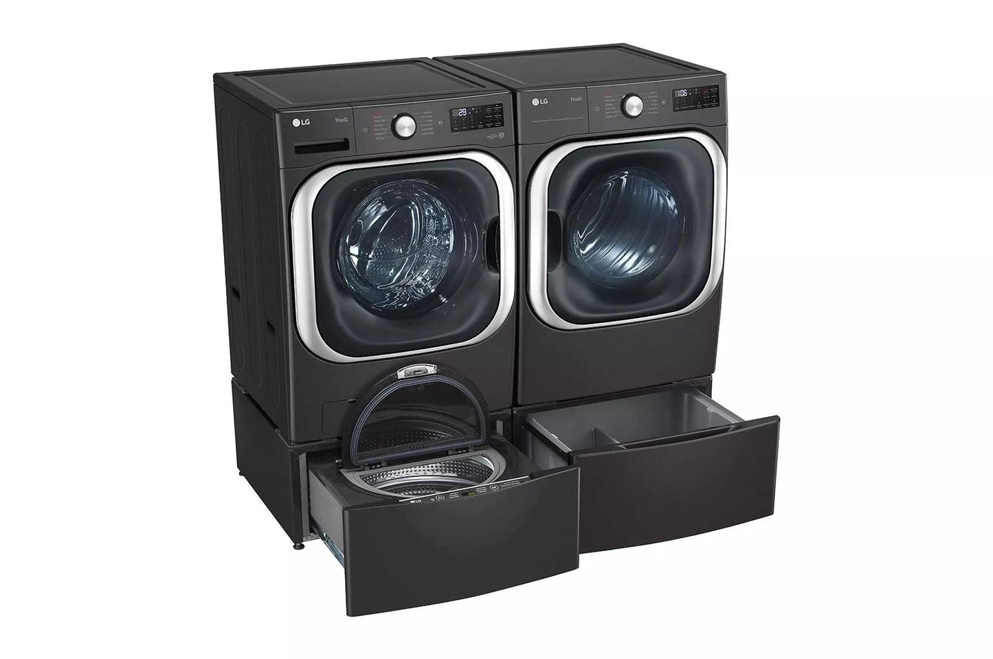 LG WM8900HBA 5.2 Cu. Ft. MEGA Capacity Smart Wi-fi Enabled Front Load Washer WIT...