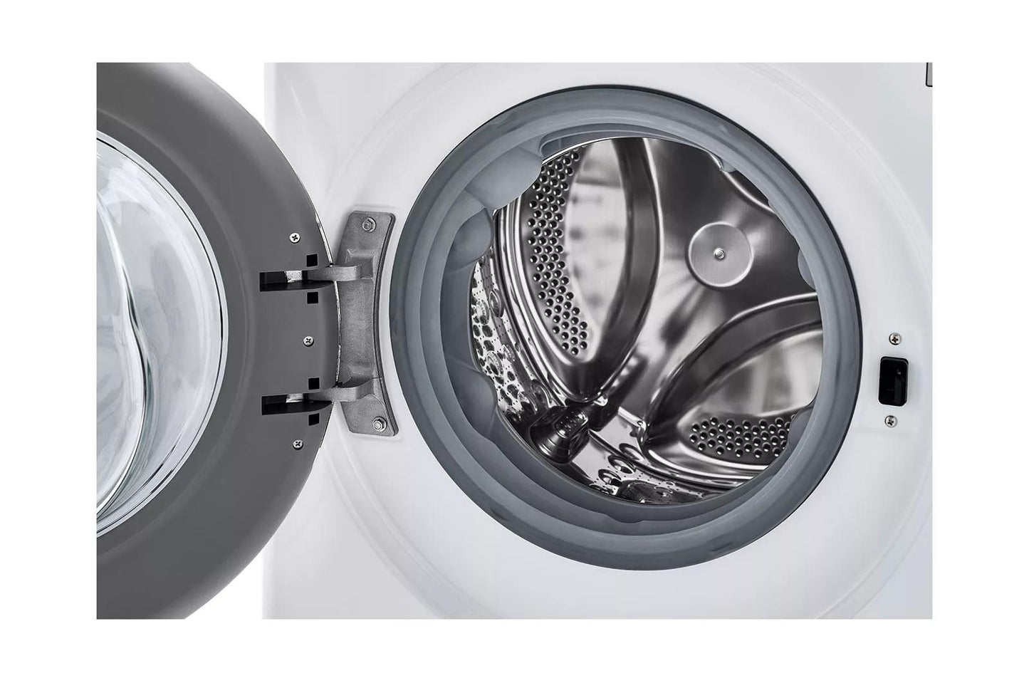LG WM3555HWA 2.4 CU.FT. Smart Wi-fi Enabled Compact Front Load All-in-one WASHER...