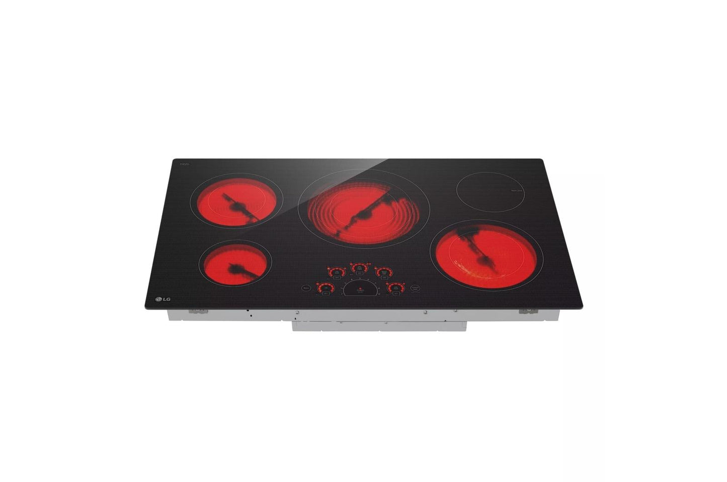 LG LCE3610SBE LG 36"" Electric Cooktop With Ultraheat 3.0KW Element