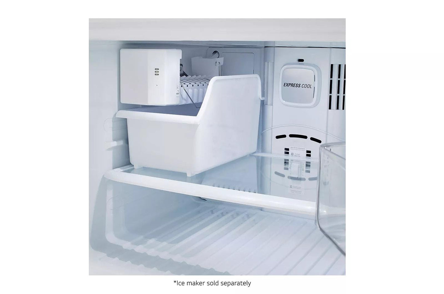 LG LTCS20020S LG 20 Cu. Ft. Top Freezer Refrigerator