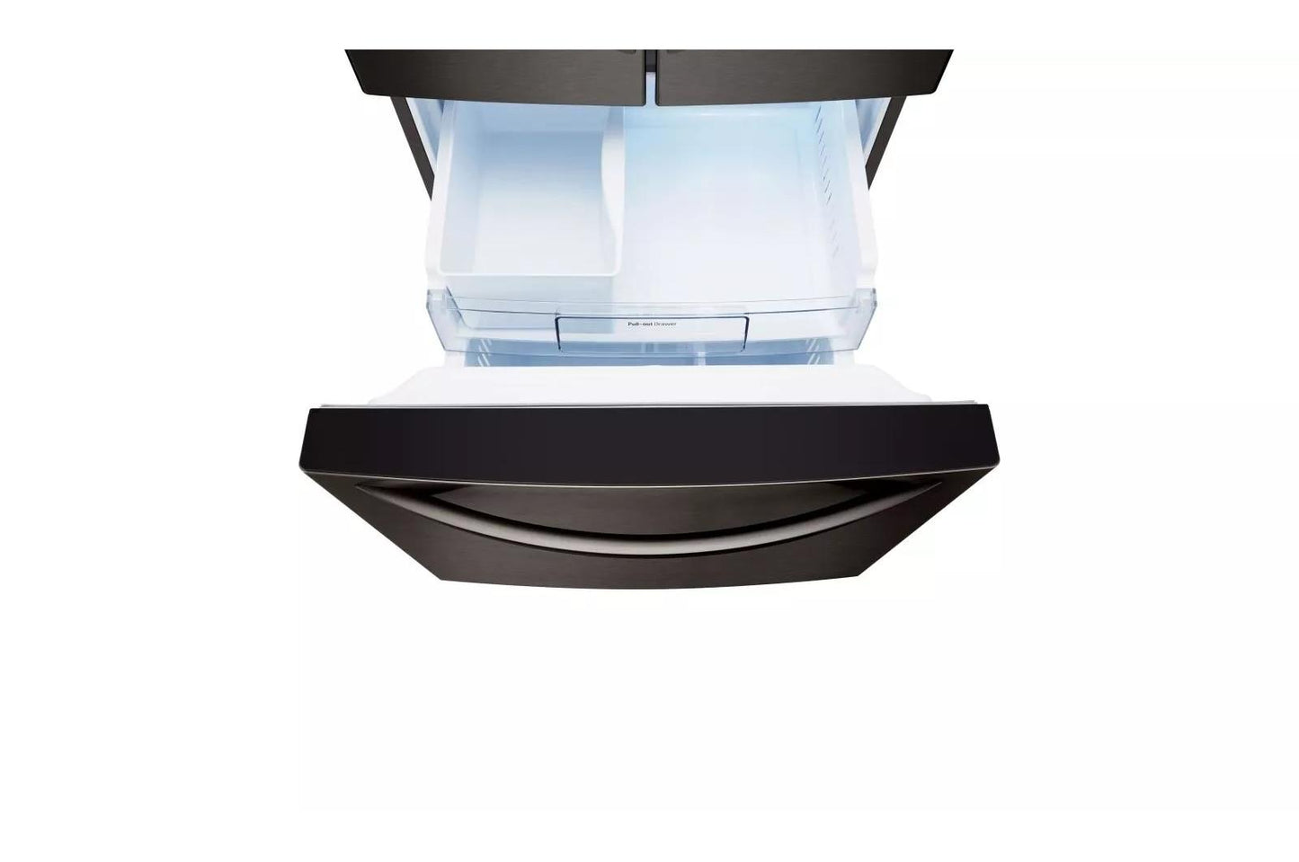 LG LFCS22520D LG Black Stainless Steel Series 21 Cu. Ft. Large Capacity 30"" Wide ...