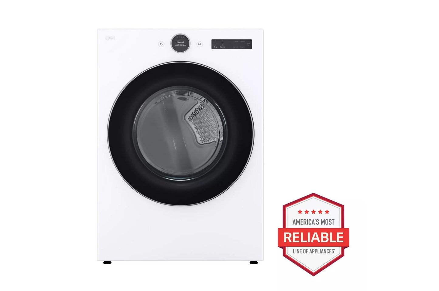 LG DLEX5500W 7.4 Cu. Ft. Ultra Large Capacity Smart Front Load Electric Energy S...