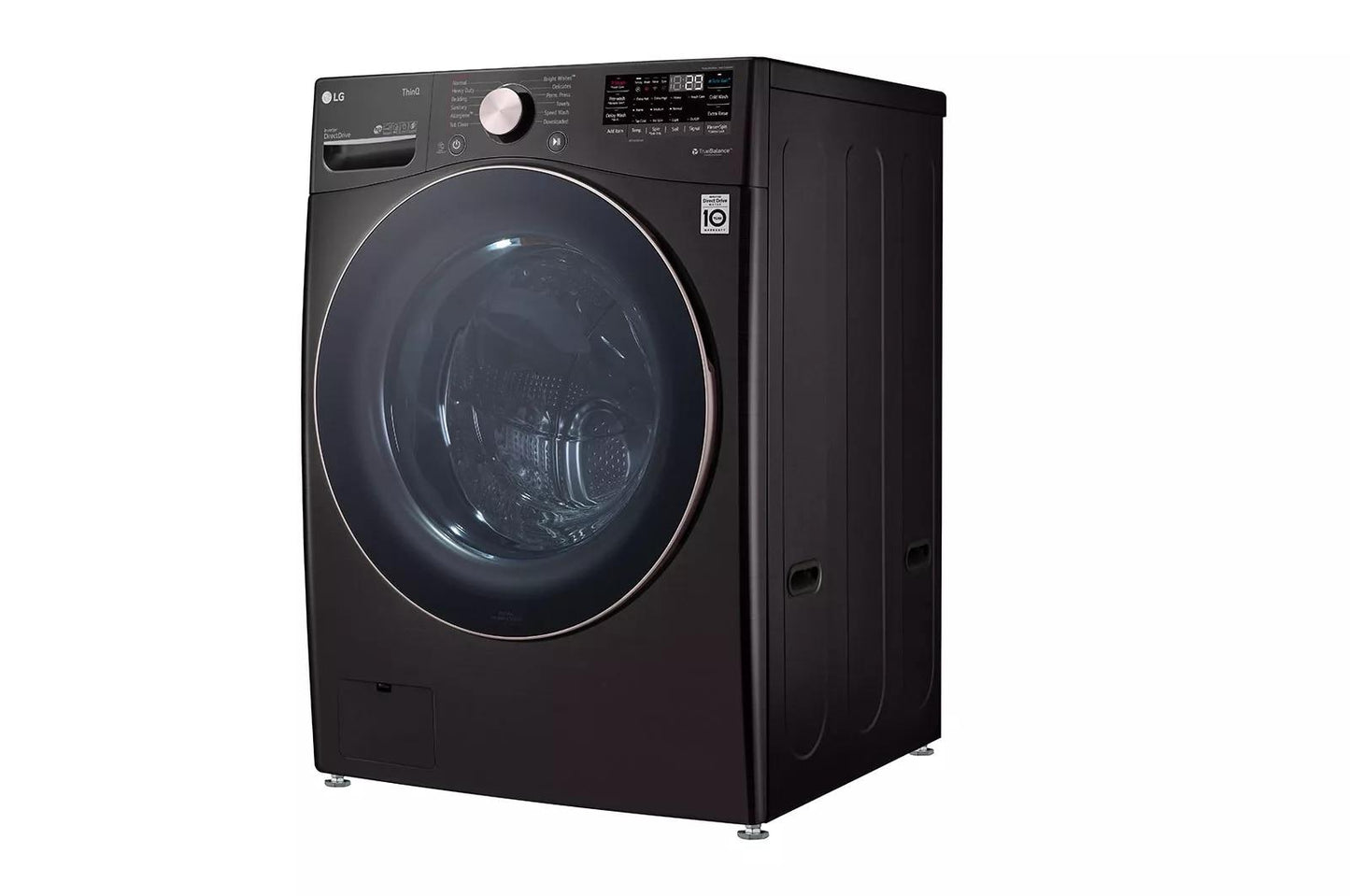LG WM4000HBA 4.5 Cu. Ft. Ultra Large Capacity Smart Wi-fi Enabled Front Load WAS...