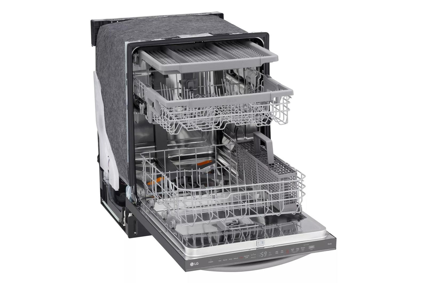 LG LDTH5554D Top-control Dishwasher With 1-hour Wash & Dry, Quadwash Pro, AND...