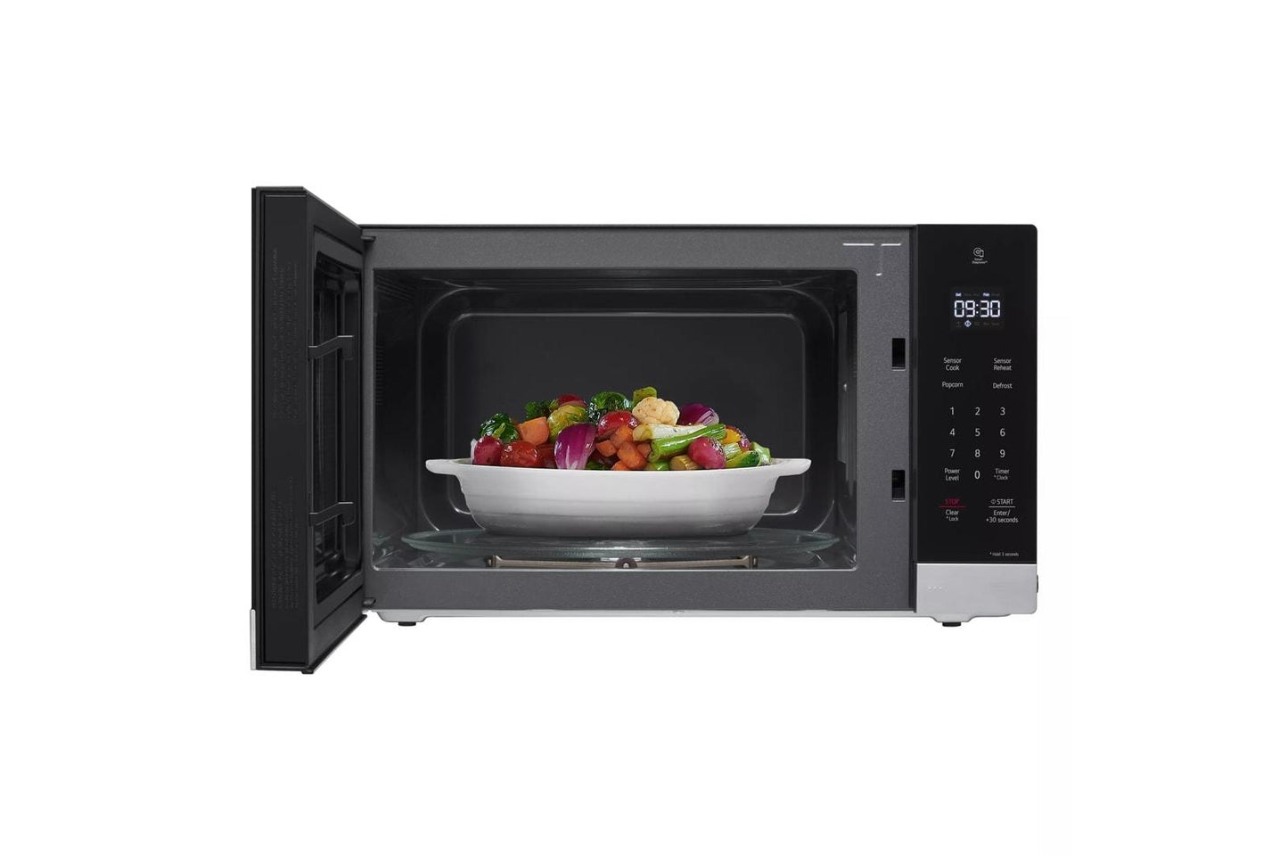 LG MSER1590S 1.5 Cu. Ft. Neochef Countertop Microwave With Smart Inverter AN...