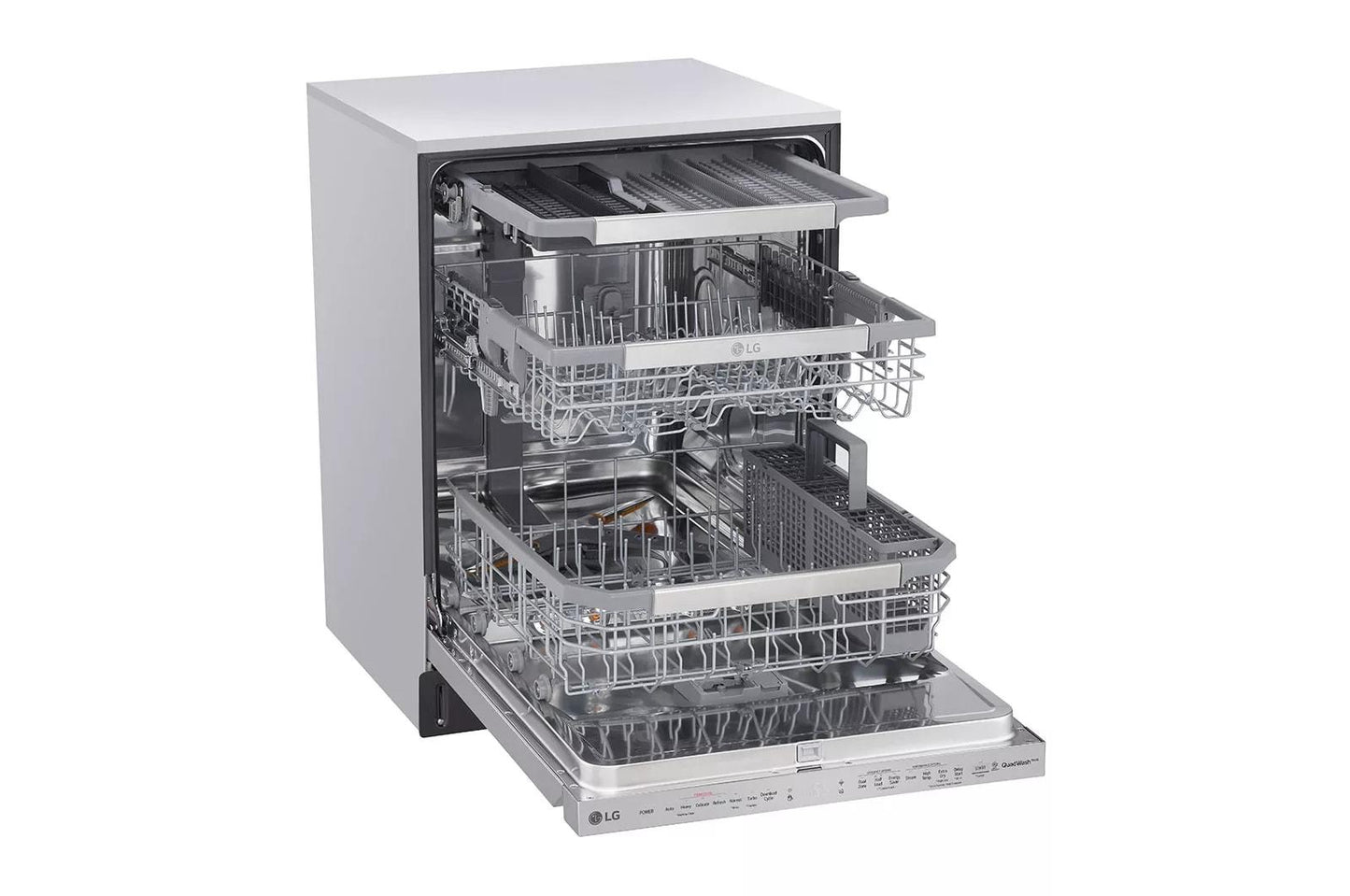 LG LDP6810SS Top Control Smart Wi-fi Enabled Dishwasher With Quadwash and TR...