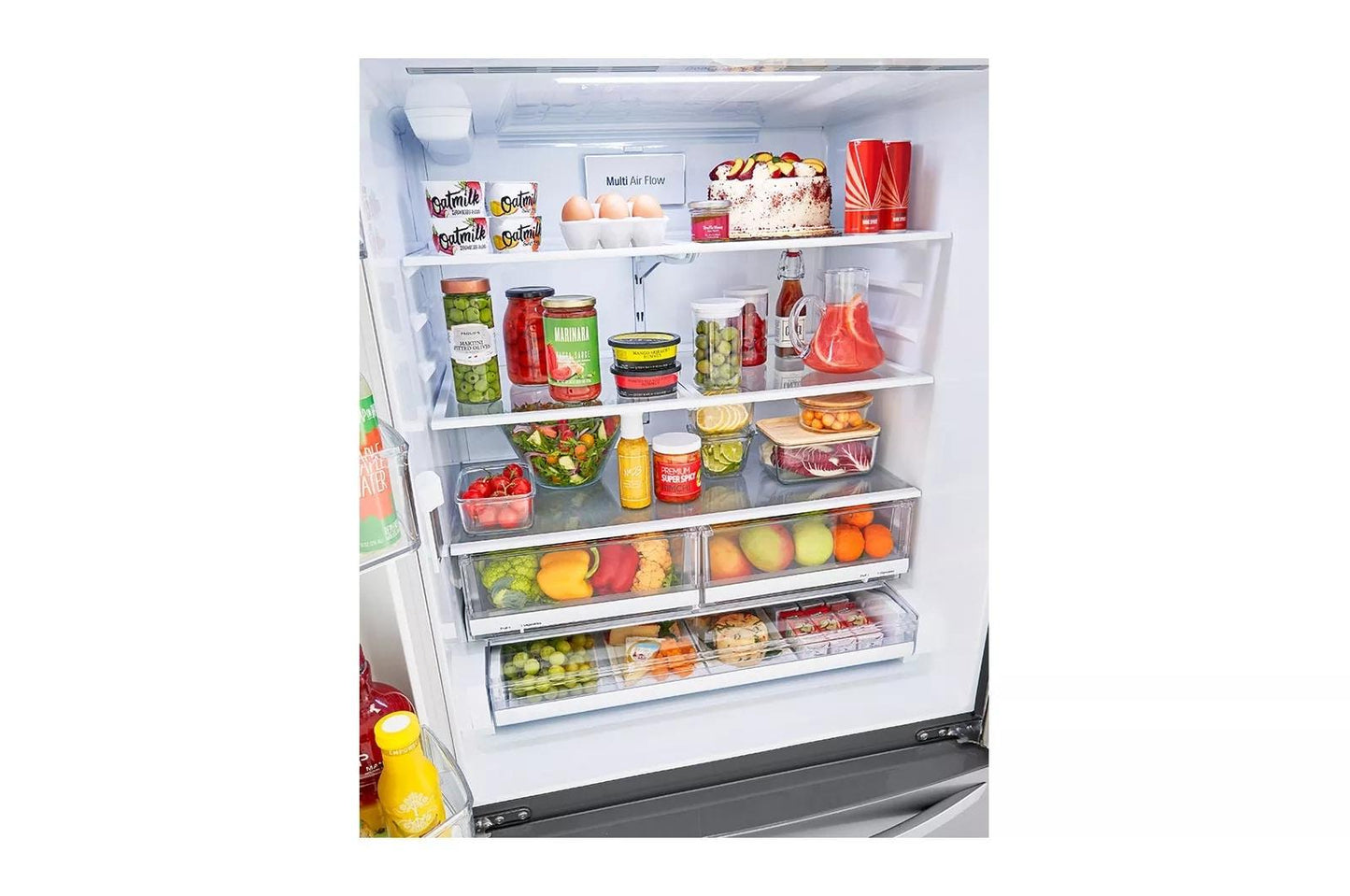 LG LMWC23626S LG 23 Cu. Ft. French Door Counter-depth Refrigerator