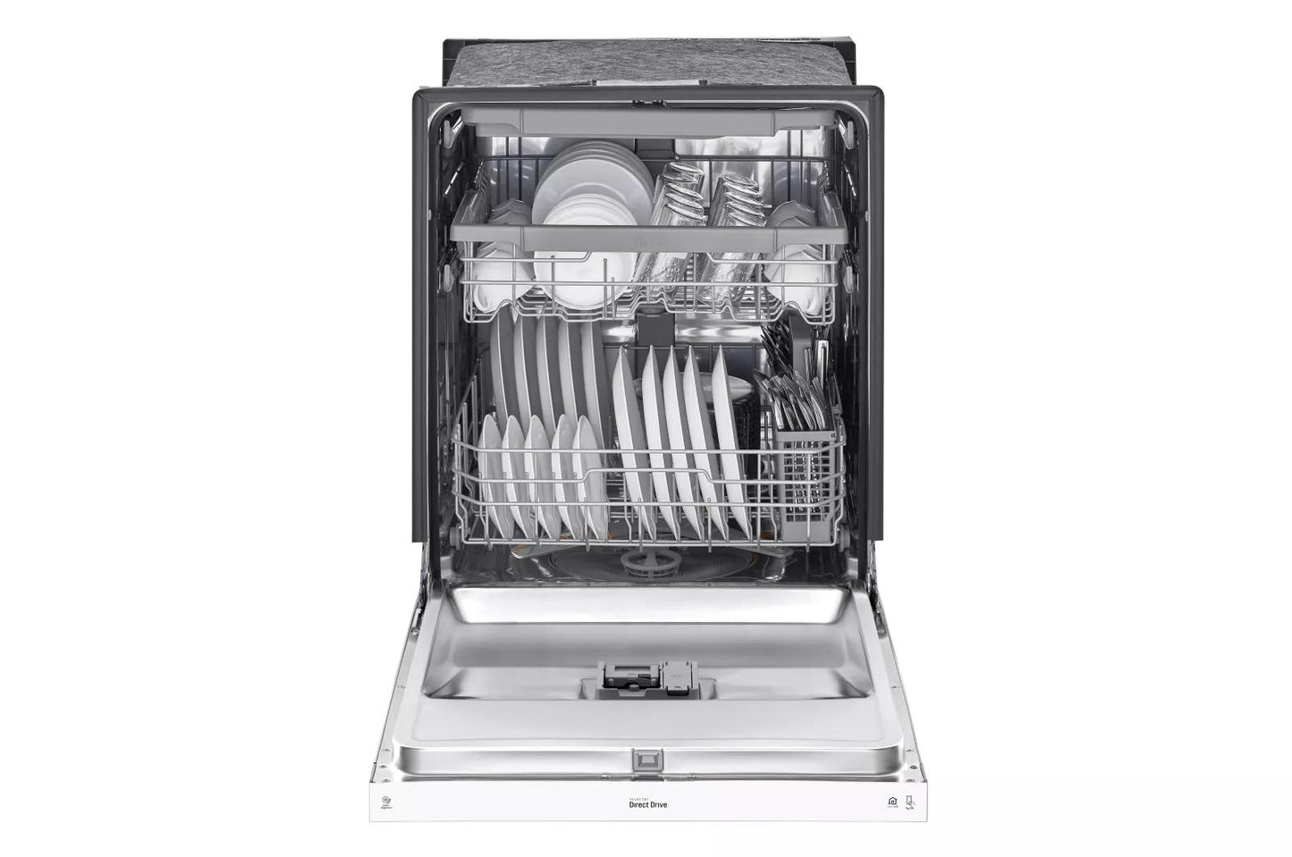 LG LDFN4542W LG Front Control Dishwasher With Quadwash and 3rd Rack