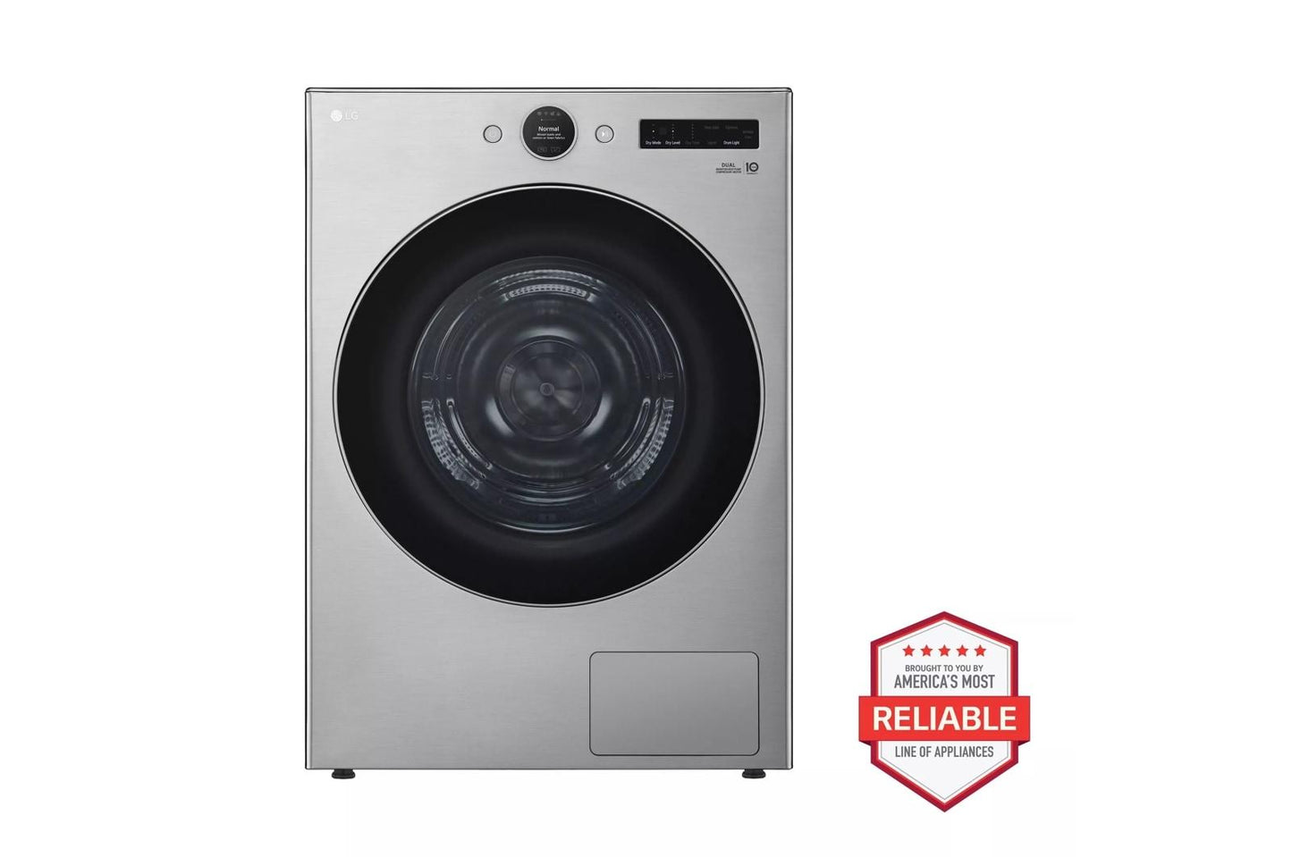 LG DLHC5502V 7.8 Cu. Ft. MEGA Capacity Smart Front Load Dryer With Dual INVERTER...