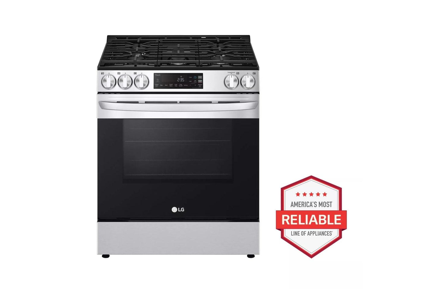 LG LSGL5831F 5.8 Cu Ft. Smart Wi-fi Enabled Gas Slide-in Range With Easyclean