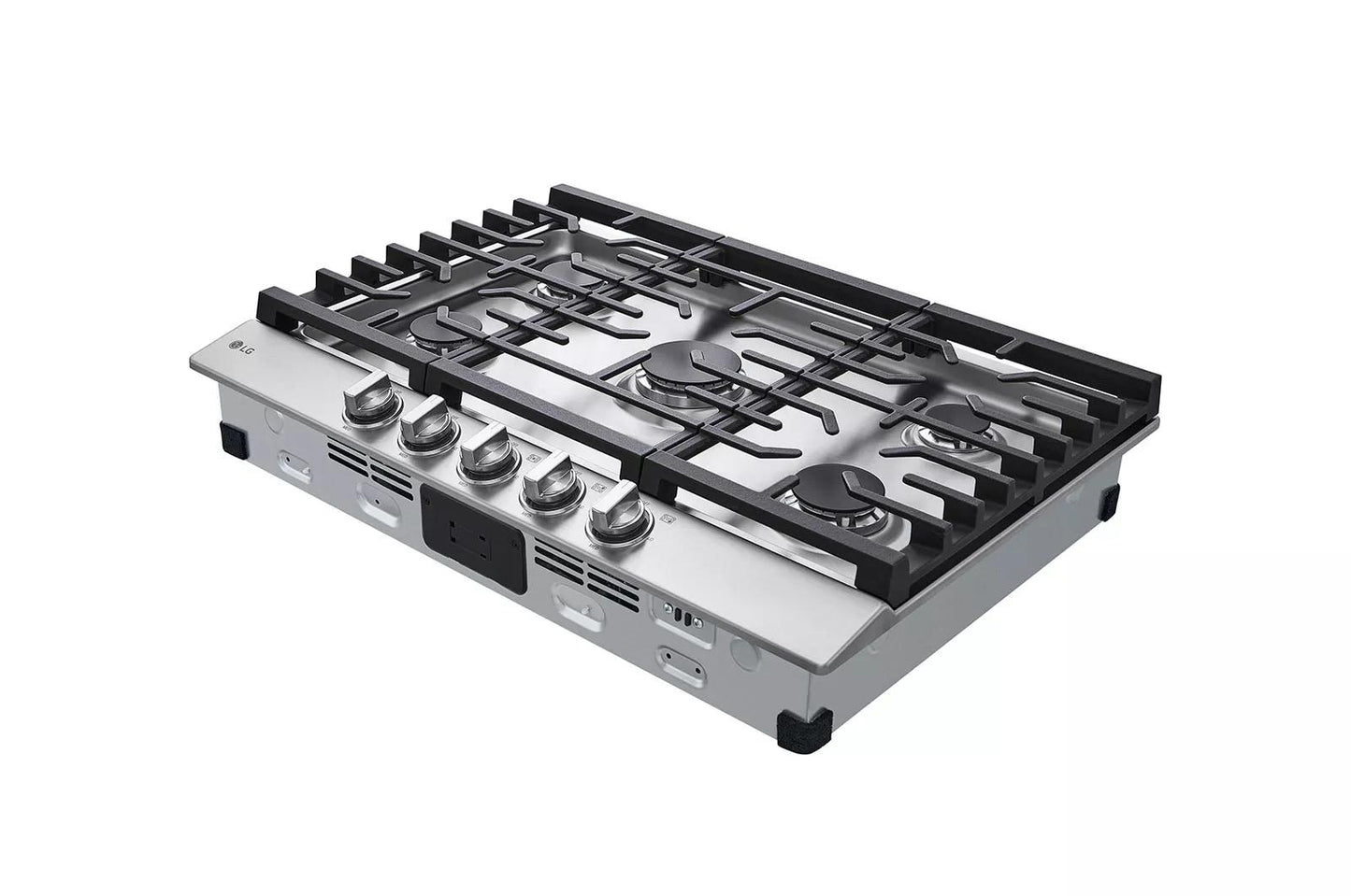 LG CBGJ3023S LG 30"" Gas Cooktop With Ultraheat 20k BTU Burner