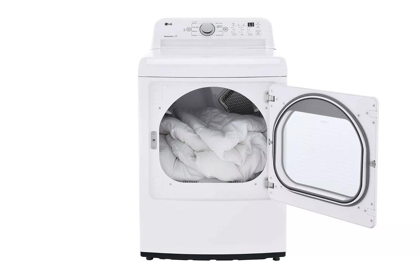LG DLE7150W 7.3 Cu. Ft. Ultra Large Capacity Electric Dryer With Sensor Dry TEC...