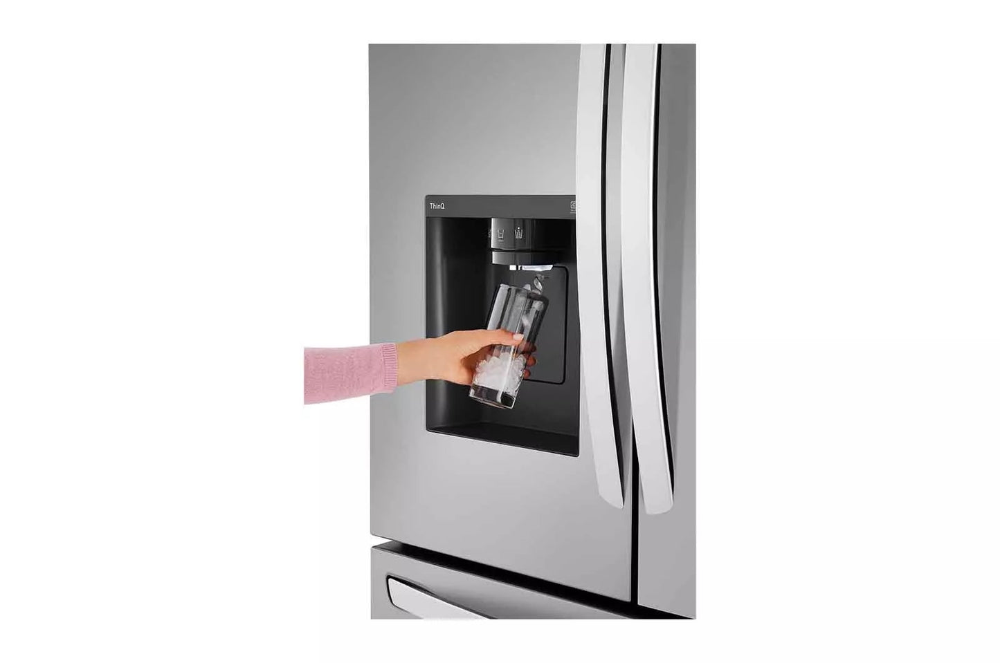LG LRFXC2606S 26 Cu. Ft. Smart Counter-depth Max Refrigerator With Dual Ice Makers