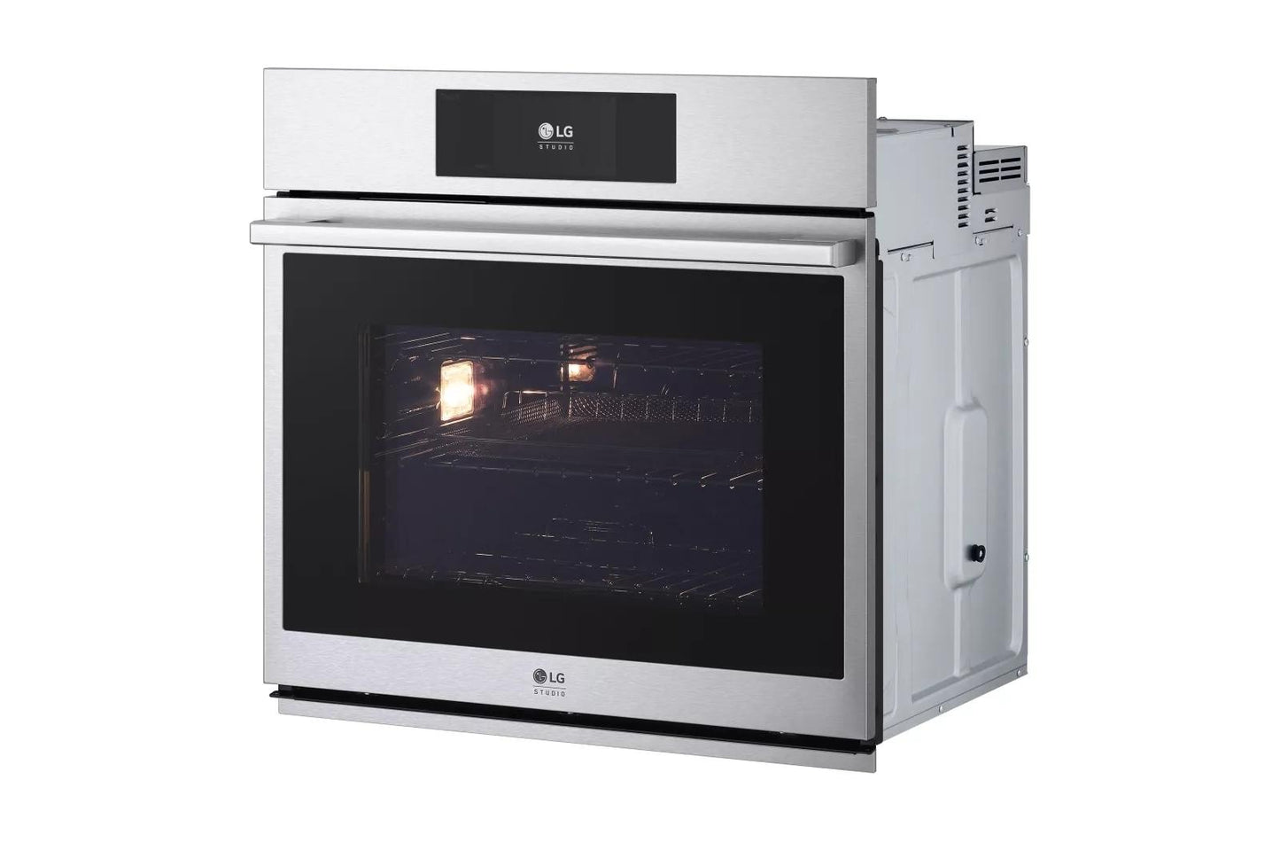 LG WSES4728F LG Studio 4.7 Cu. Ft. Smart Instaview Electric Single Built-in W...