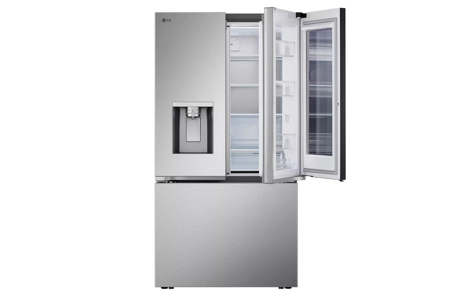 LG LF26C6360S 26 Cu. Ft. Smart Counter-depth Max French Door Refrigerator WIT...