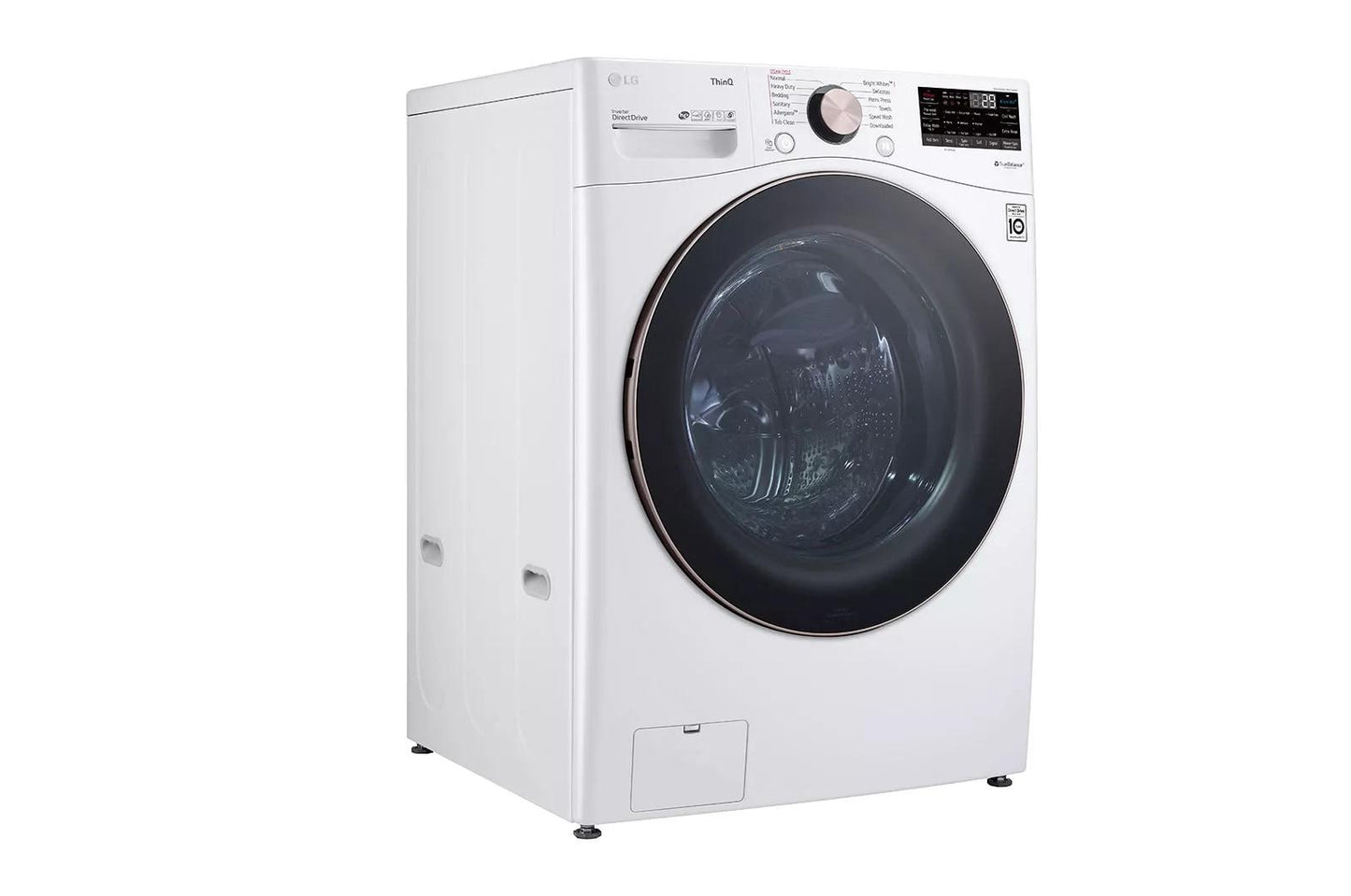 LG WM4000HWA 4.5 Cu. Ft. Ultra Large Capacity Smart Wi-fi Enabled Front Load WAS...