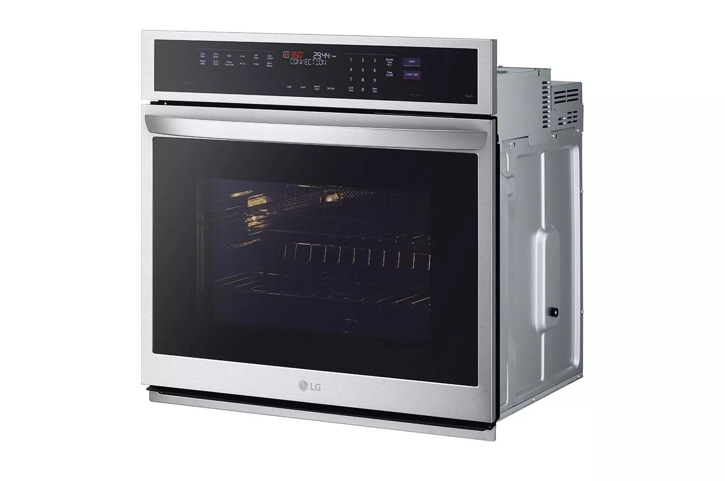 LG WSEP4727F 4.7 Cu. Ft. Smart Wall Oven With Instaview, True Convection, AIR...